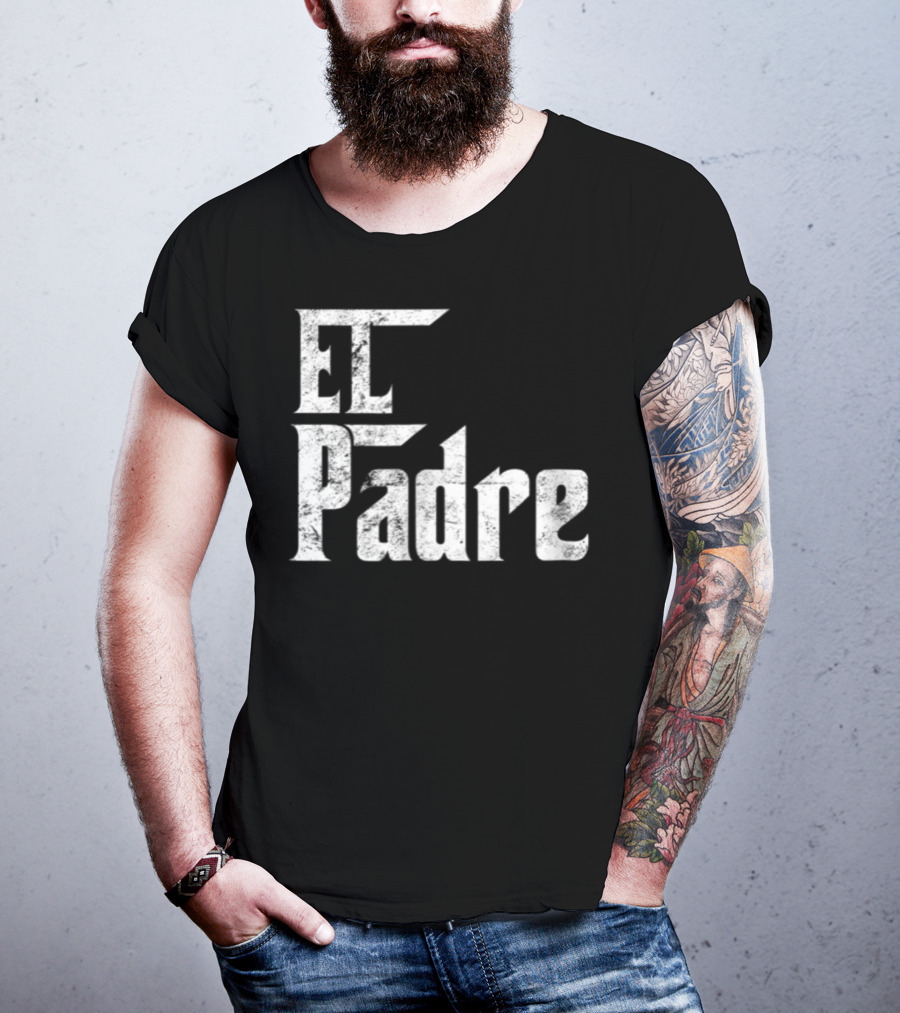 El Padre Papi Chulo Playera Para Día De Los Padres T-Shirt