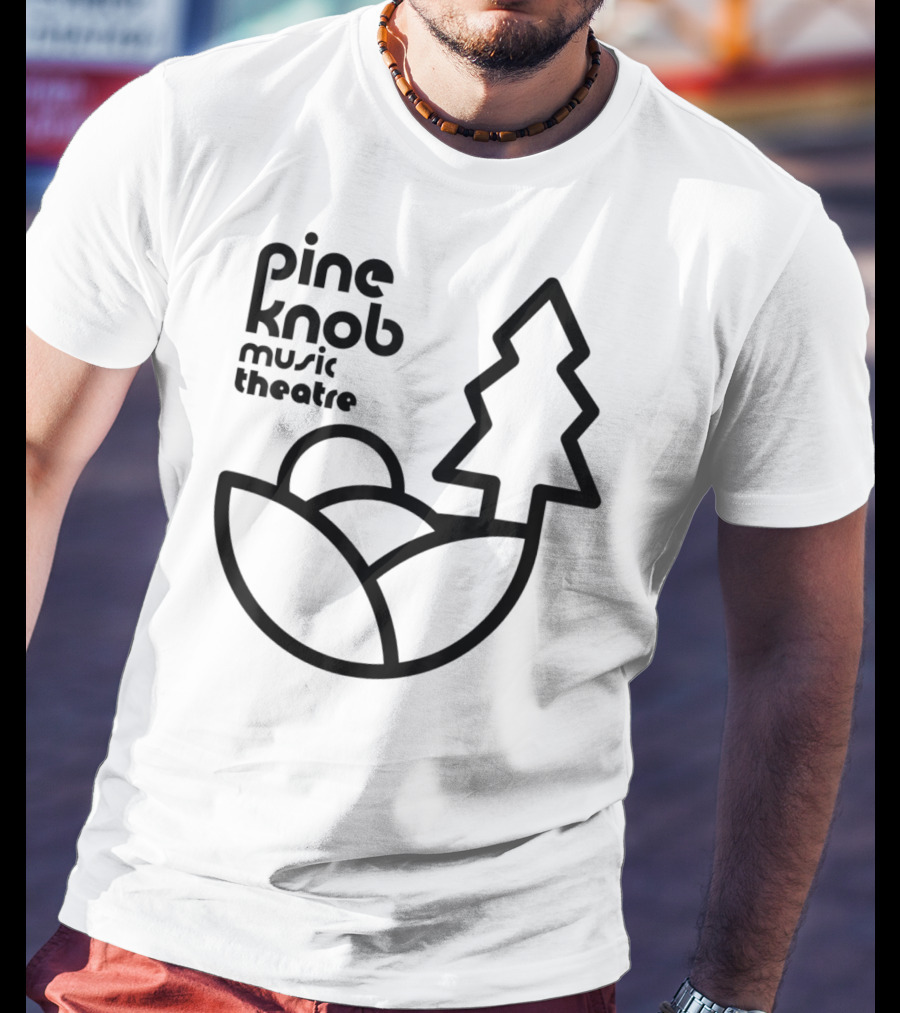 Pine Knob Music Theatre Iconic Tree And Hills T-Shirt