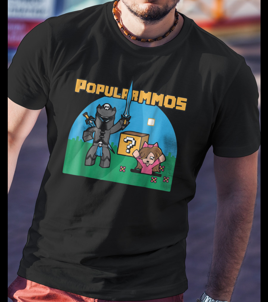 Popularmmos Meets Pixel Adventure With Jen T-Shirt