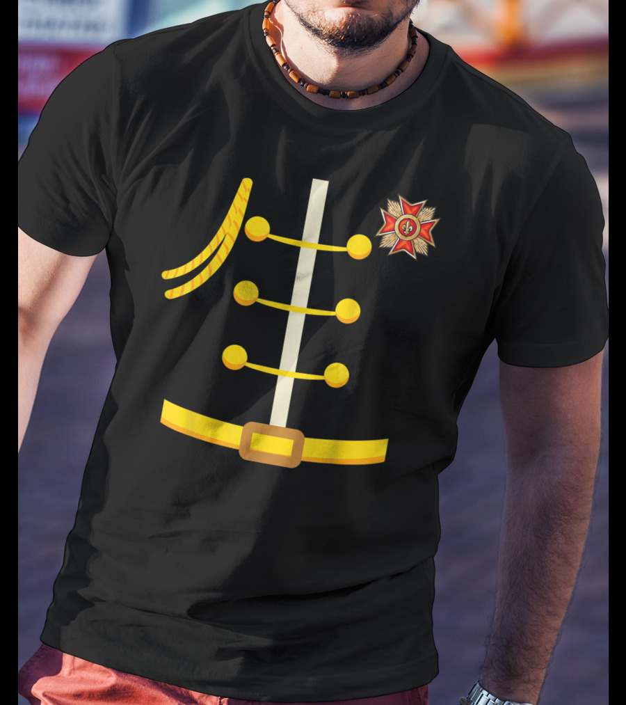 Prince Charming Outfit Cool Magical Monarch Iconic Royal Military Jacket T-Shirt