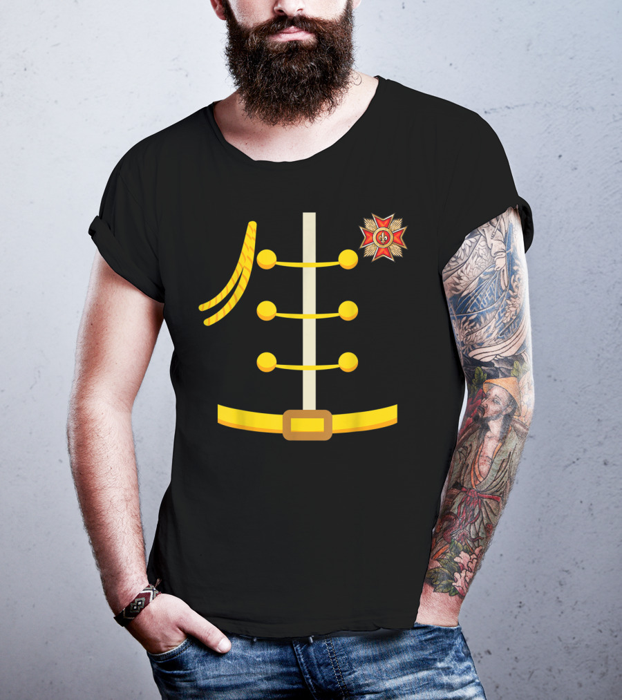 Prince Charming Outfit Cool Magical Monarch Iconic Royal Military Jacket T-Shirt