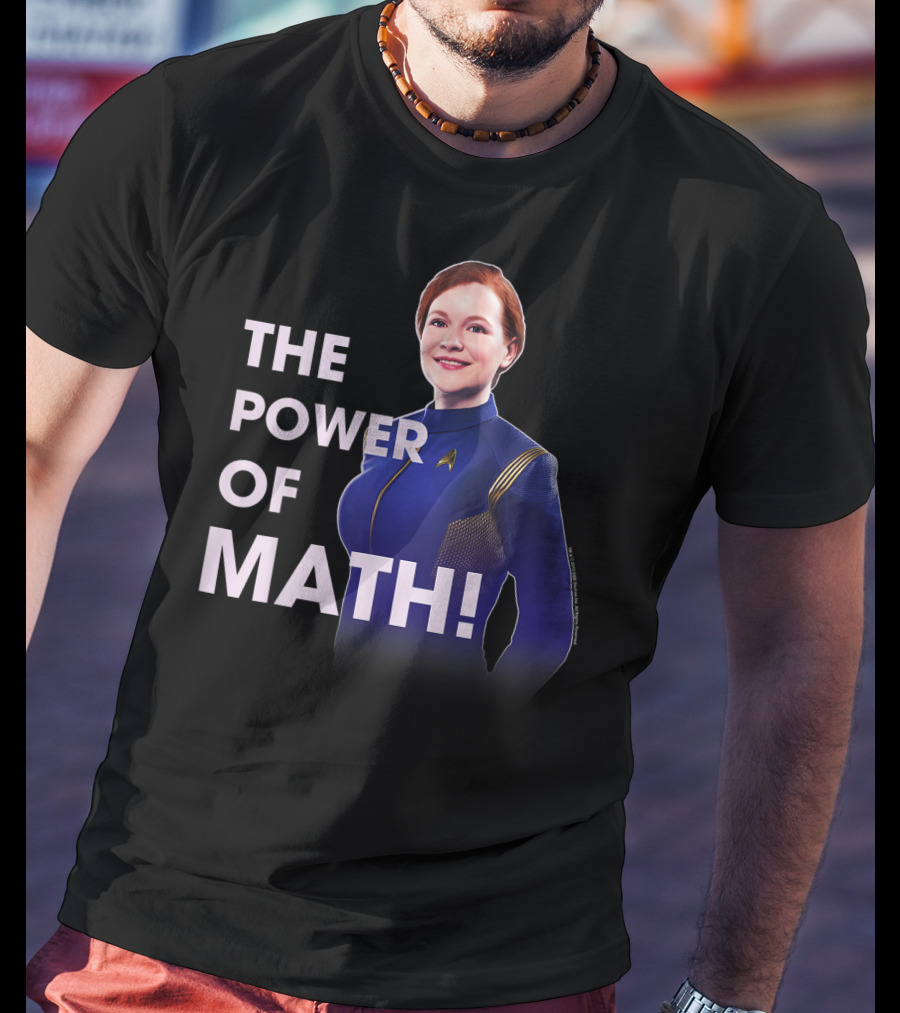 Star Trek Discovery The Power Of Math Tilly T-Shirt
