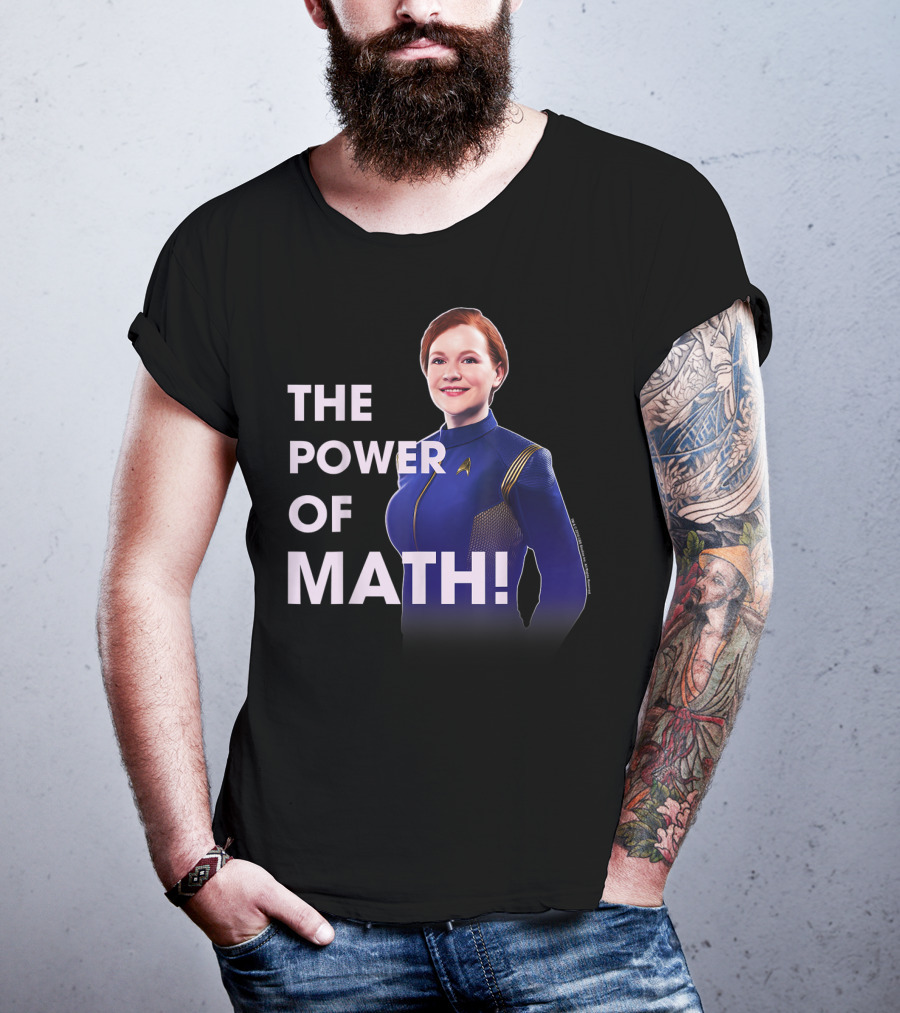 Star Trek Discovery The Power Of Math Tilly T-Shirt