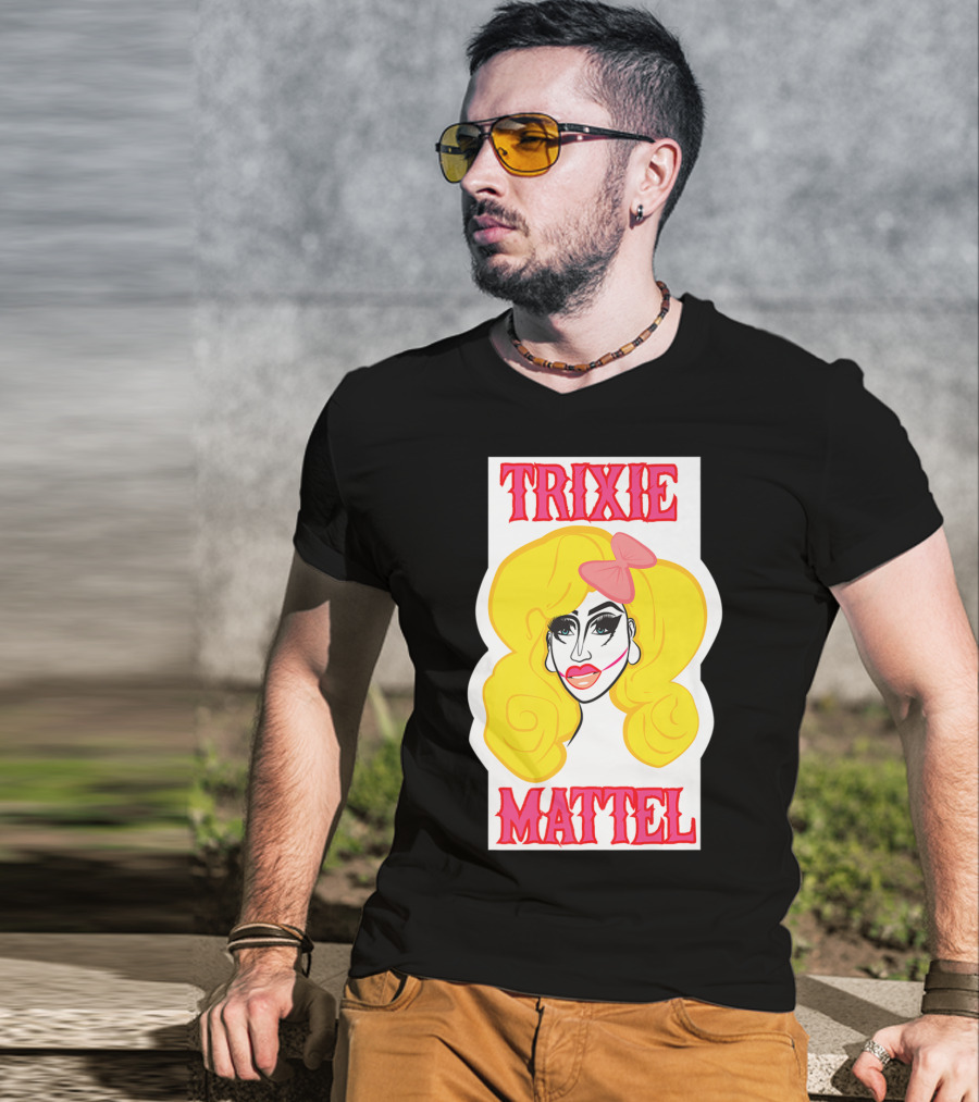 Trixie Mattel Drag Merch Skinny Legend Bow T-Shirt