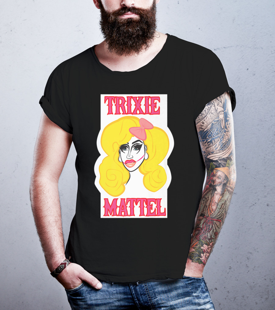 Trixie Mattel Drag Merch Skinny Legend Bow T-Shirt