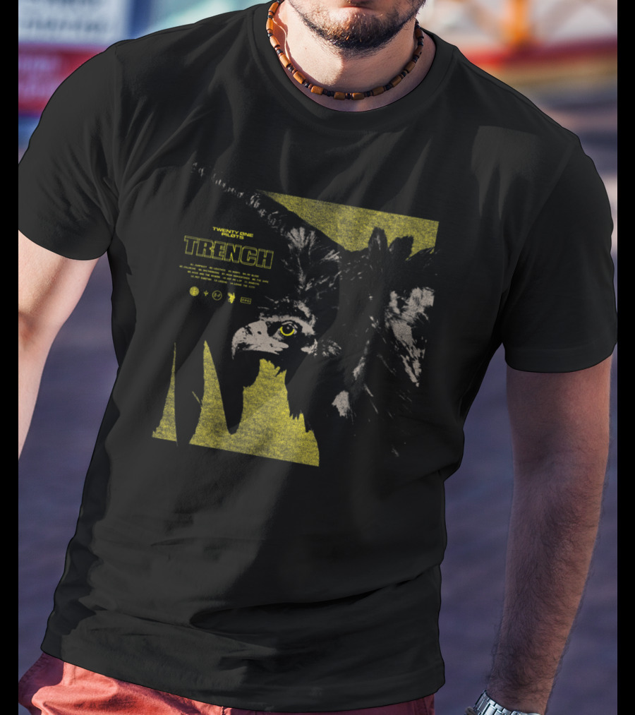 Twenty One Pilots Trench Bird Artwork With Yellow Eye T-Shirt