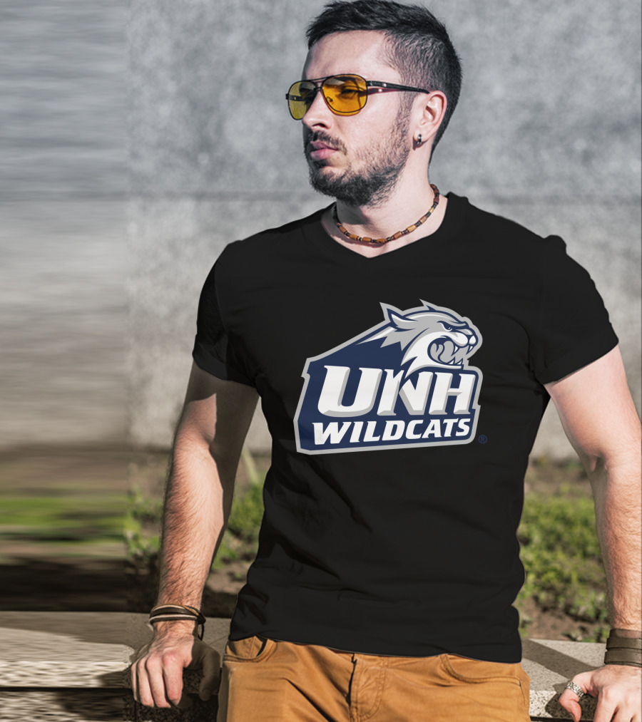 UNH Wildcats Univ Of New Hampshire NCAA T-Shirt