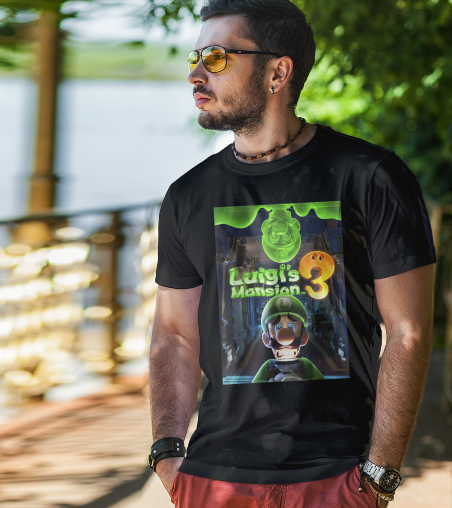 Luigi's Mansion 3 Luigi Ghostly Adventure T-Shirt