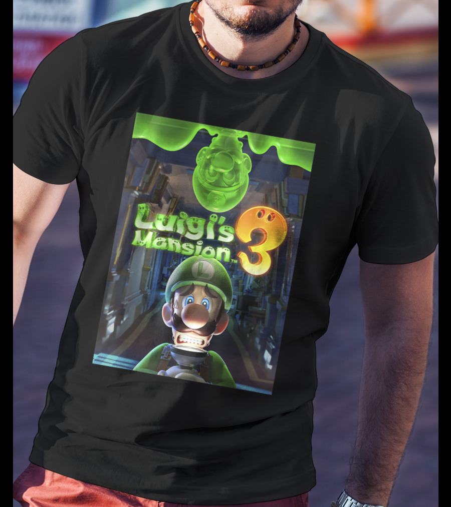 Luigi's Mansion 3 Luigi Ghostly Adventure T-Shirt