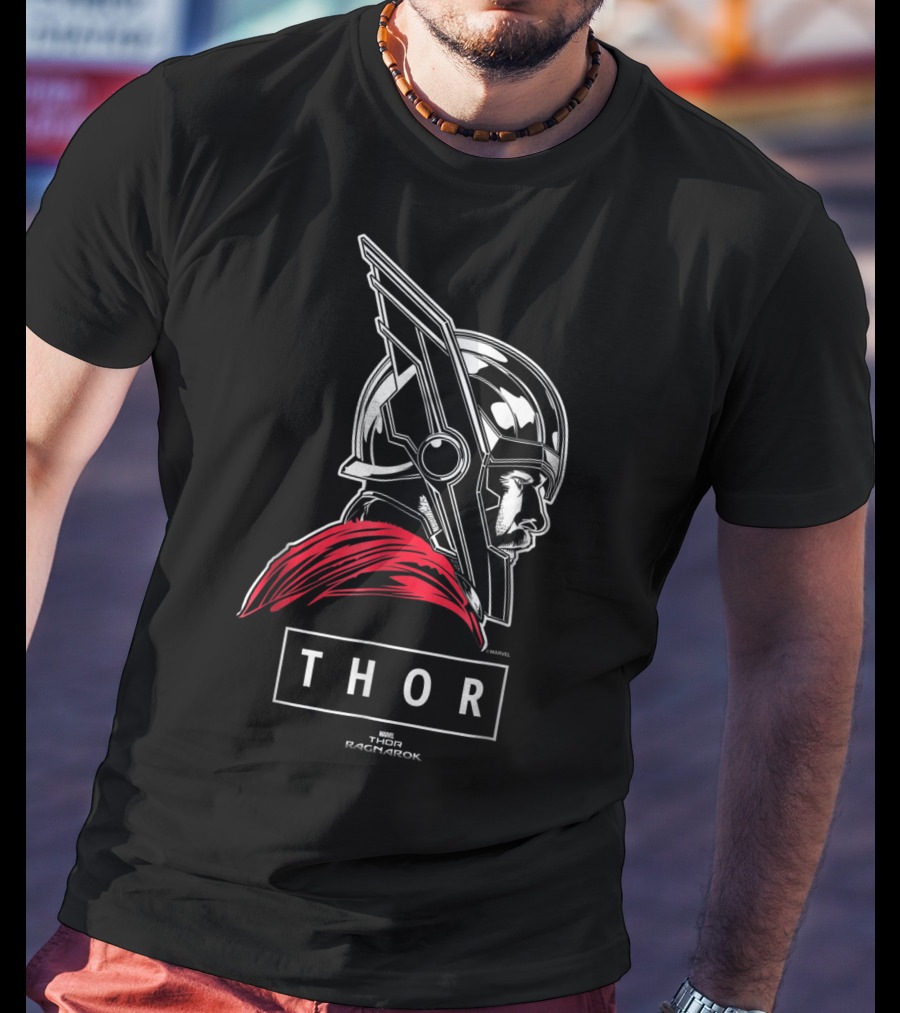 Marvel Thor Ragnarok God Of Tonal Thor Helmet T-Shirt