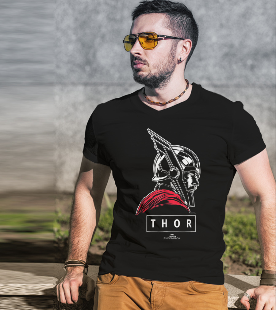Marvel Thor Ragnarok God Of Tonal Thor Helmet T-Shirt