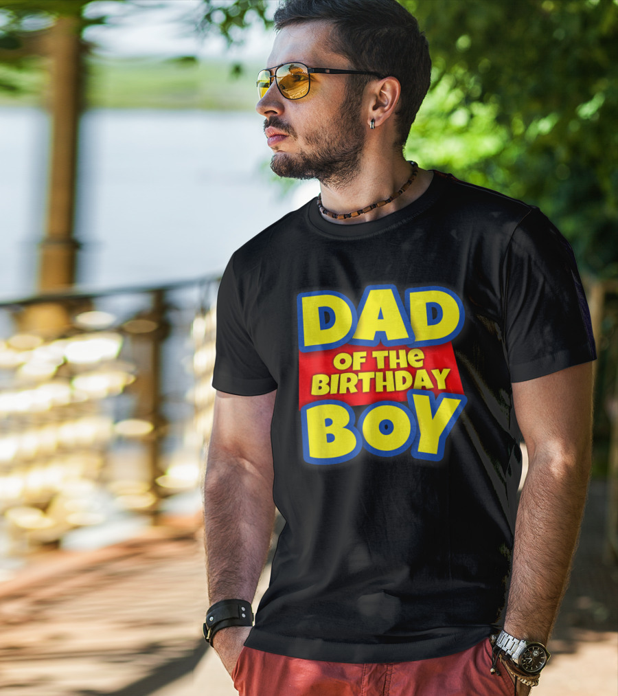 Dad Of The Birthday Boy Toy Story Inspired T-Shirt