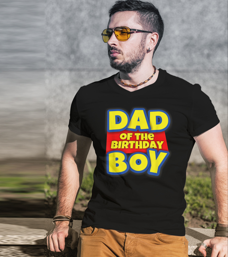 Dad Of The Birthday Boy Toy Story Inspired T-Shirt