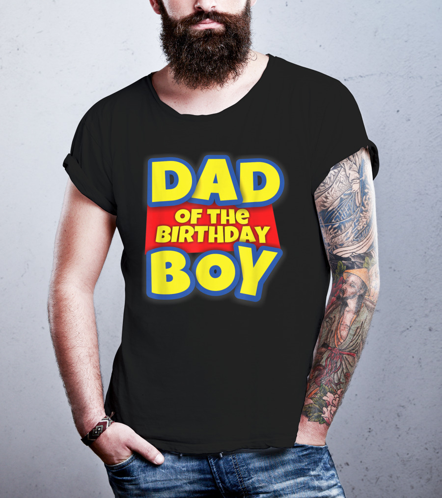 Dad Of The Birthday Boy Toy Story Inspired T-Shirt