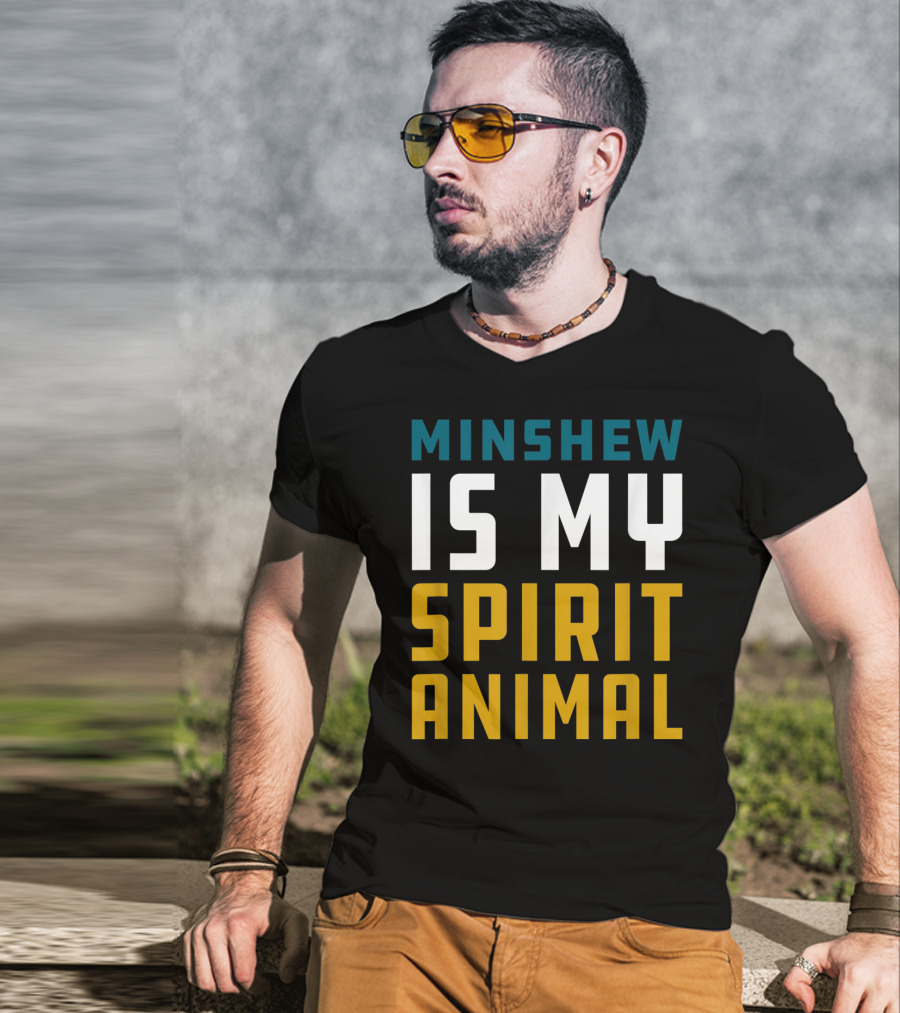 Minshew Is My Spirit Animal Mens Shirt Sports T-Shirt