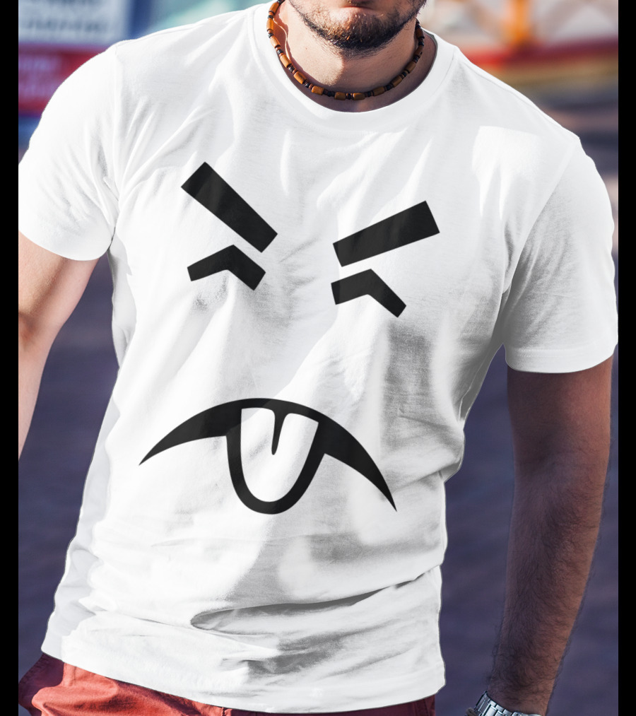 Mr Yuck Mister Chemical Warning Poison Control Symbol Face T-Shirt