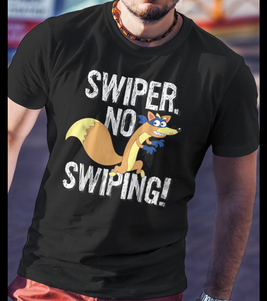 Nickelodeon Dora The Explorer Swiper No Swiping T-Shirt