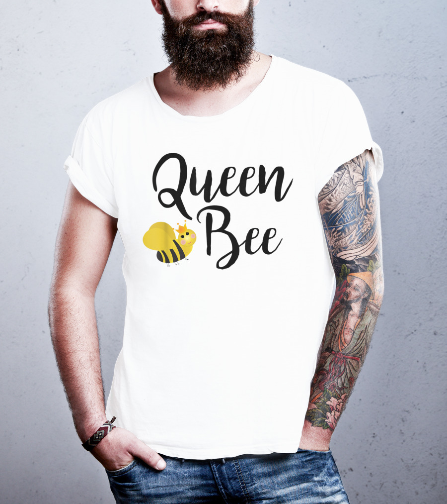 Queen Bee Cute Beekeeping Fun Beehive T-Shirt