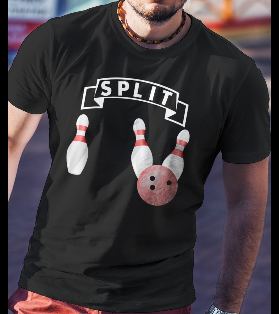 Split Tenpin Bowling T-Shirt