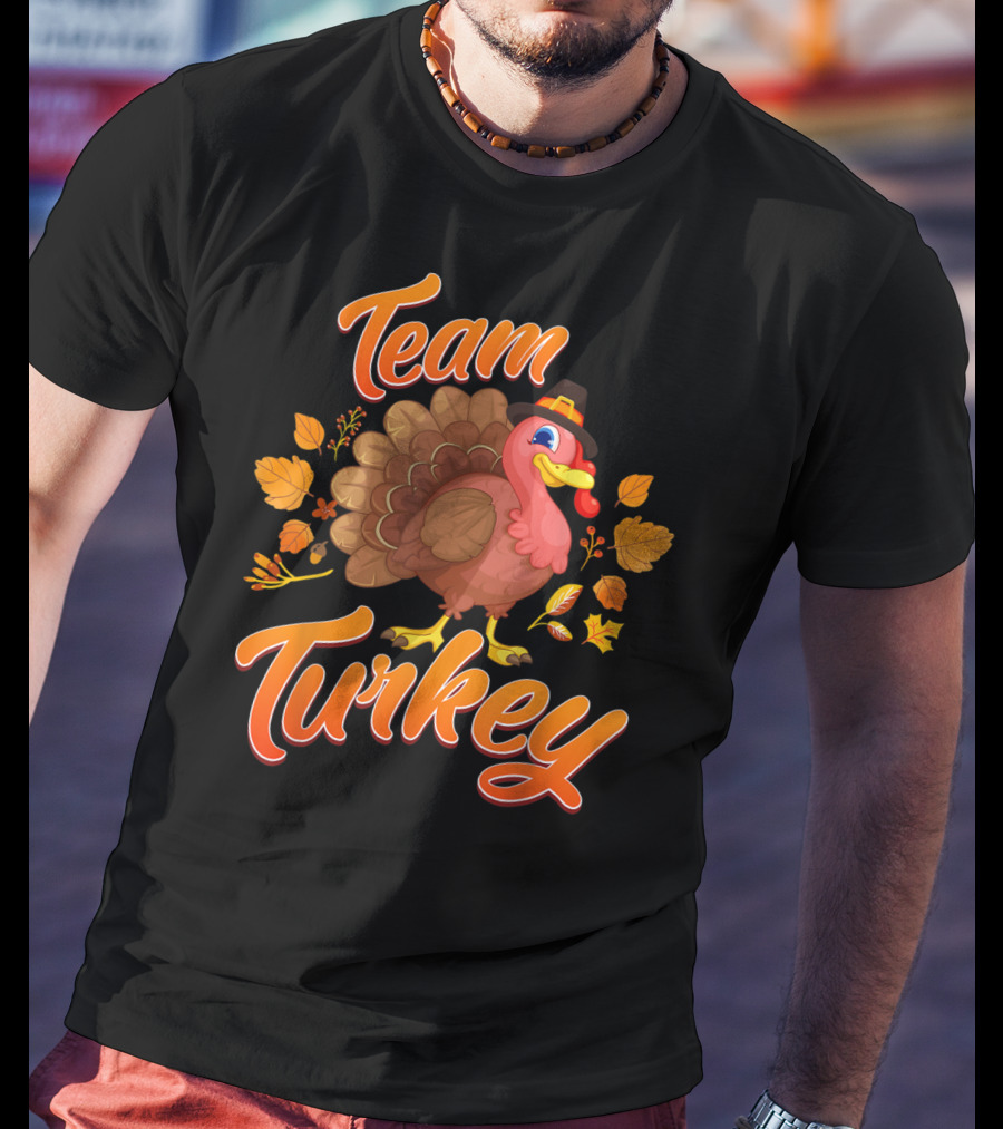 Team Turkey Thanksgiving Family T-Shirt