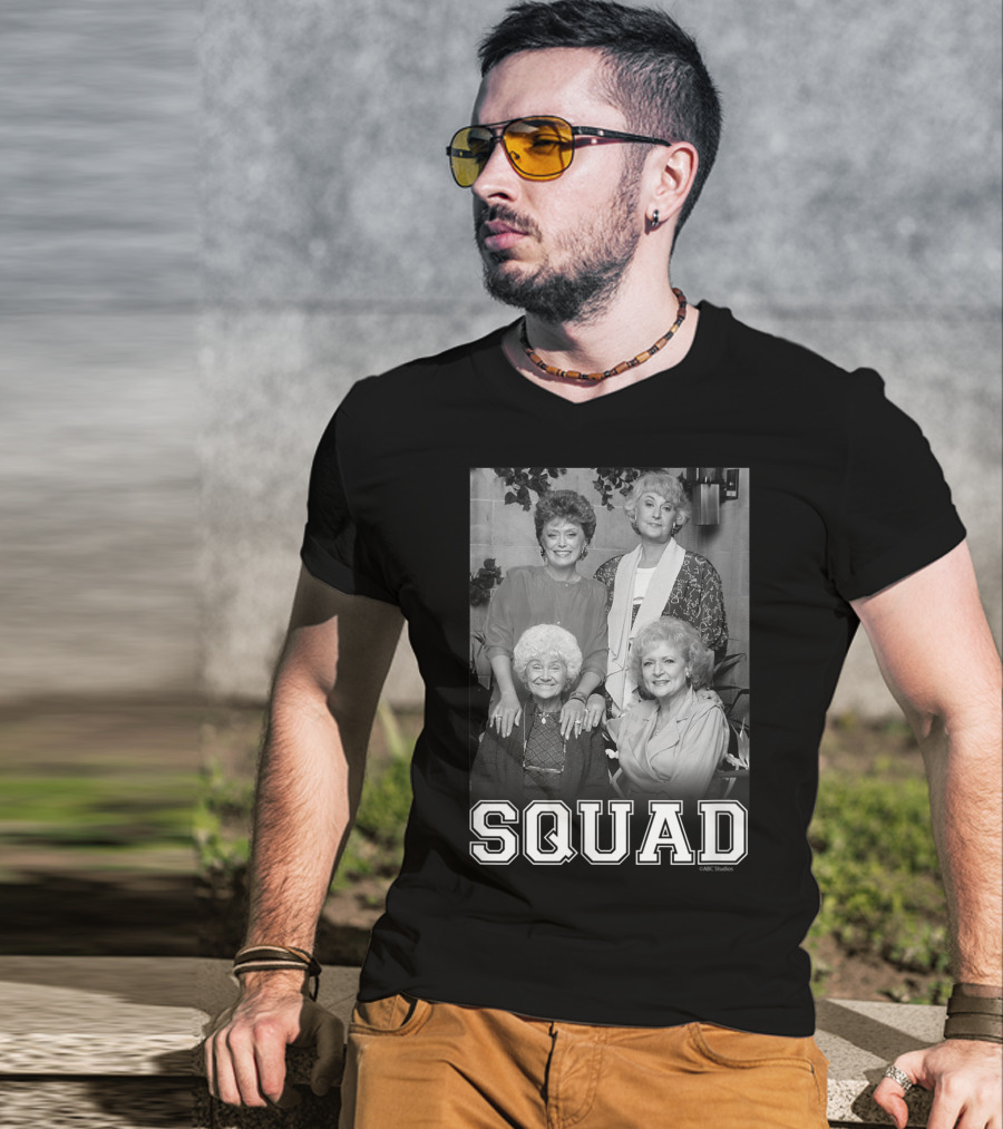 Golden Girls Dorothy And Gang Squad Classic T-Shirt