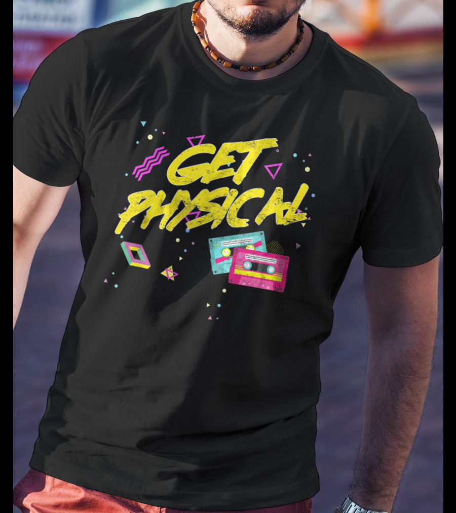 Get Physical Totally Rad Vintage Cassette T-Shirt