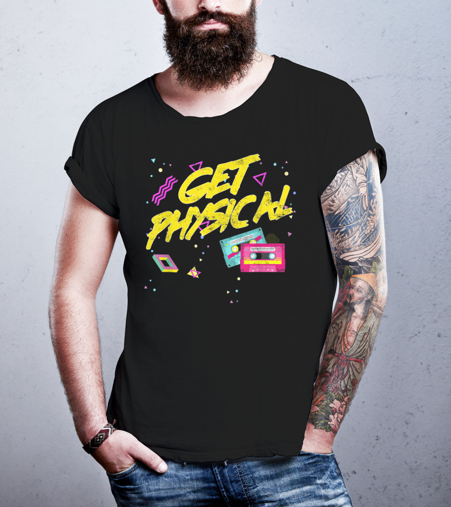 Get Physical Totally Rad Vintage Cassette T-Shirt