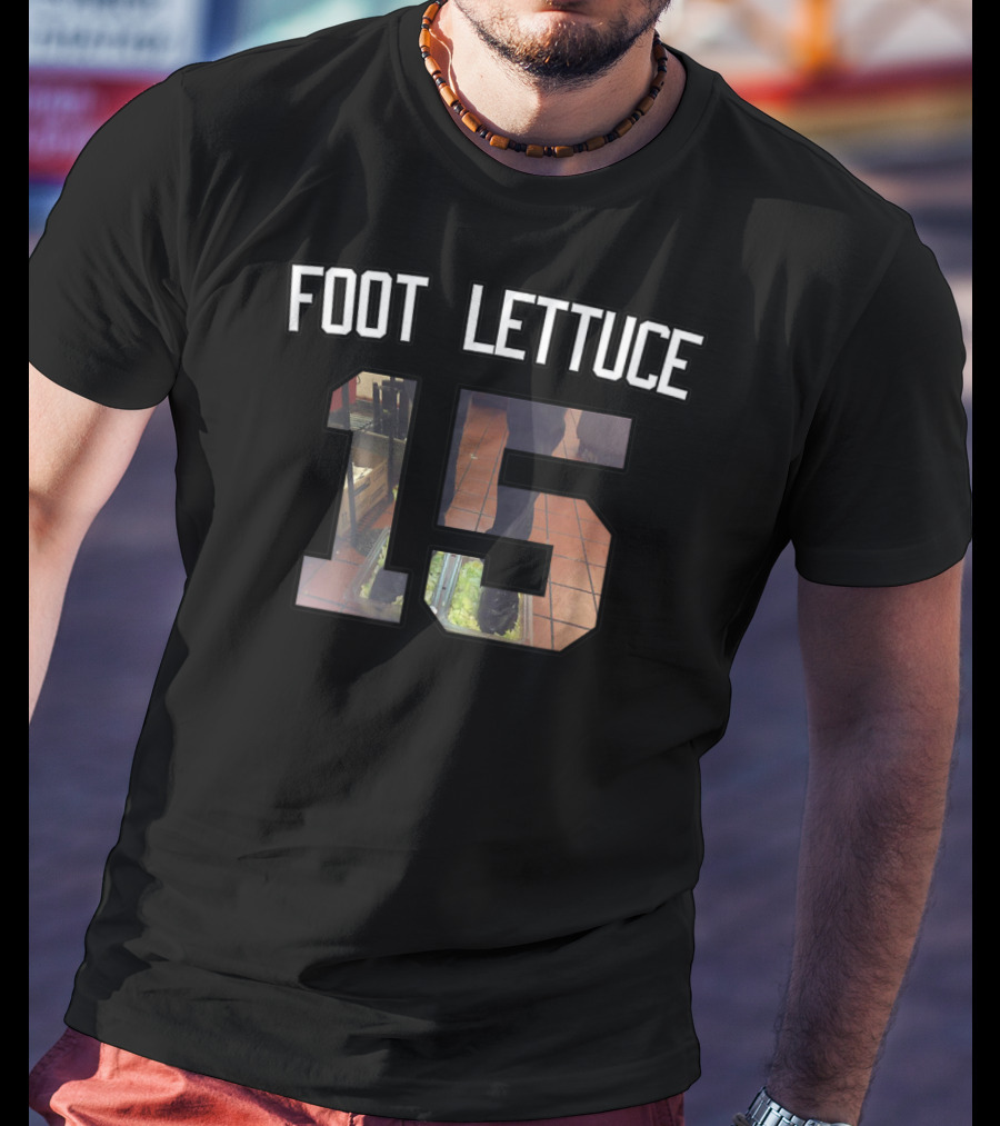 Foot Lettuce Meme Funny Number Fifteen T-Shirt