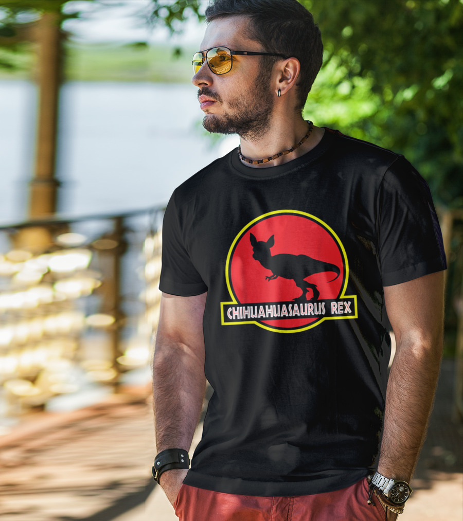 Chihuahuasaurus Rex Funny Chihuahua T-Shirt