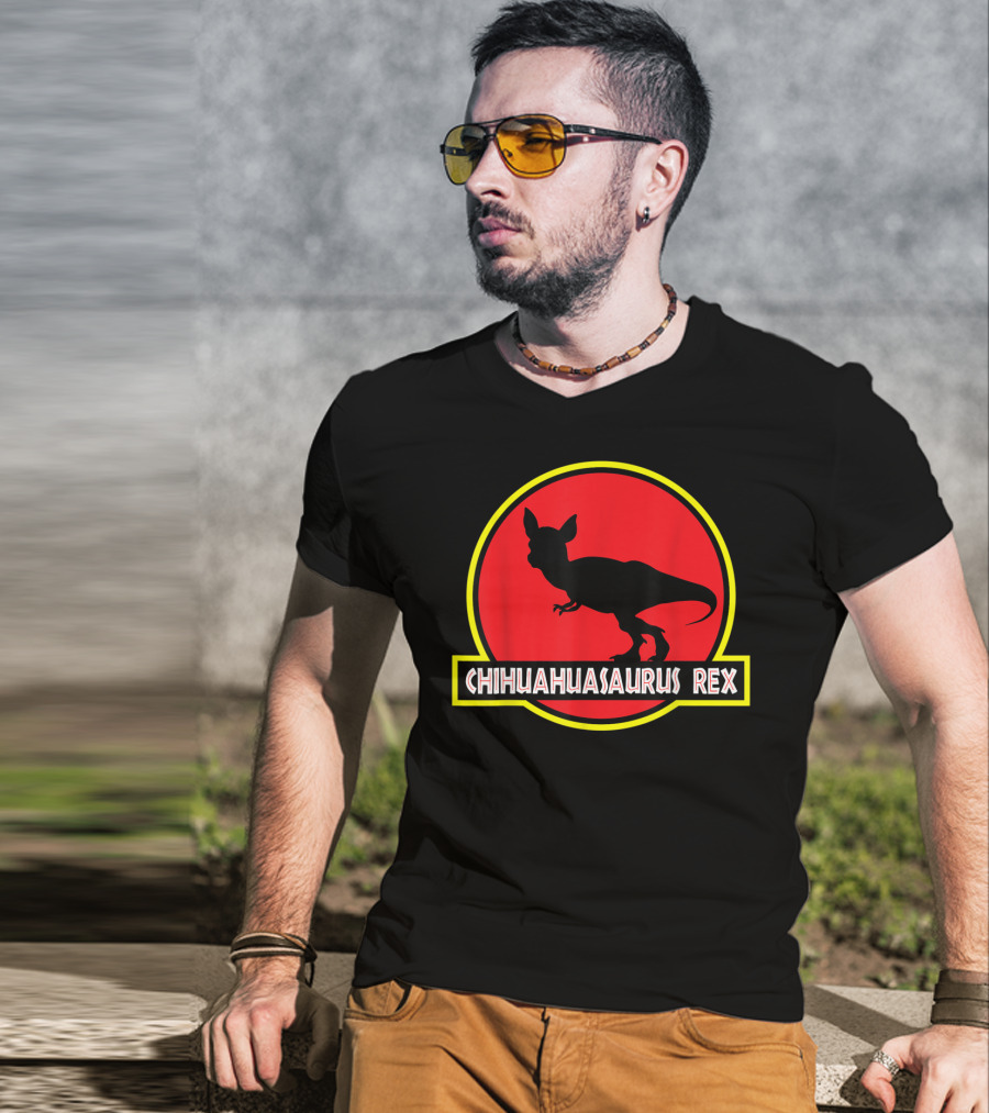 Chihuahuasaurus Rex Funny Chihuahua T-Shirt