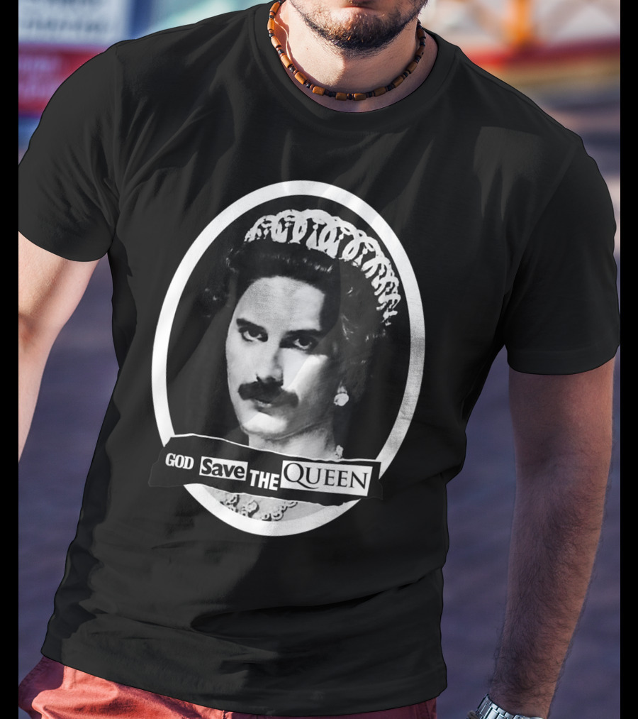 God Save The Queen I Will Be A Legend Rock Queen T-Shirt