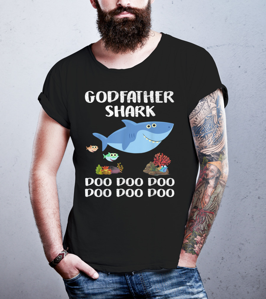 Godfather Shark Doo Doo Doo Doo Doo Doo T-Shirt
