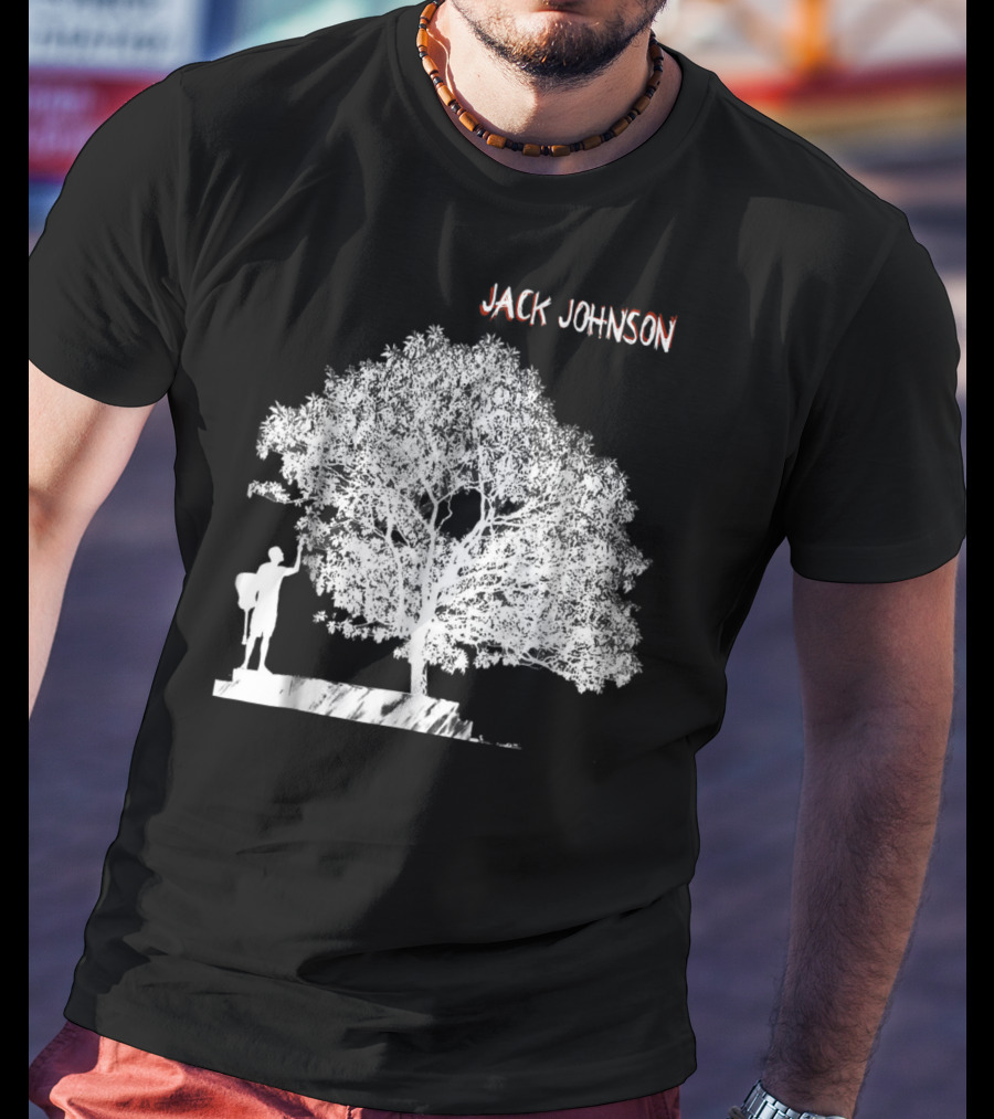 Jack Johnson Silhouette Under Tree T-Shirt
