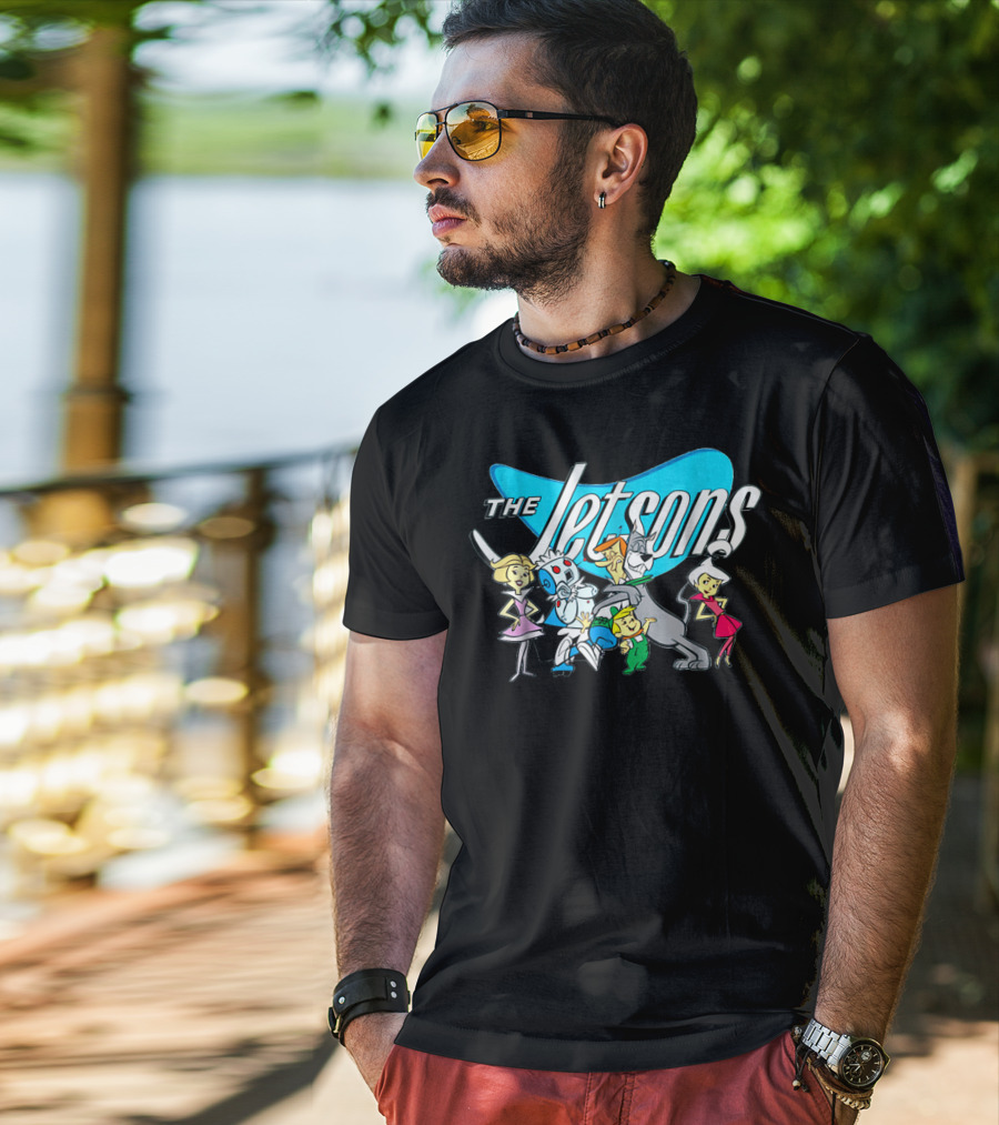 The Jetsons Family Cartoon Characters T-Shirt