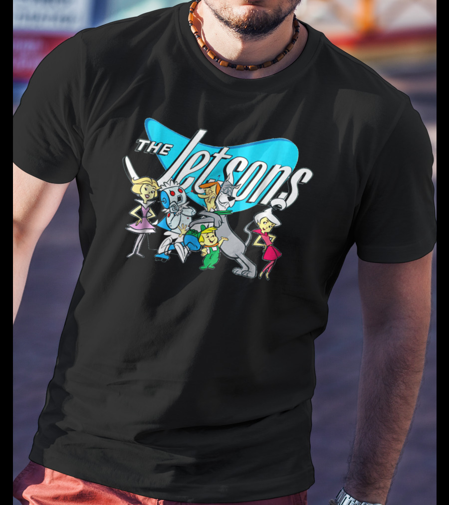 The Jetsons Family Cartoon Characters T-Shirt