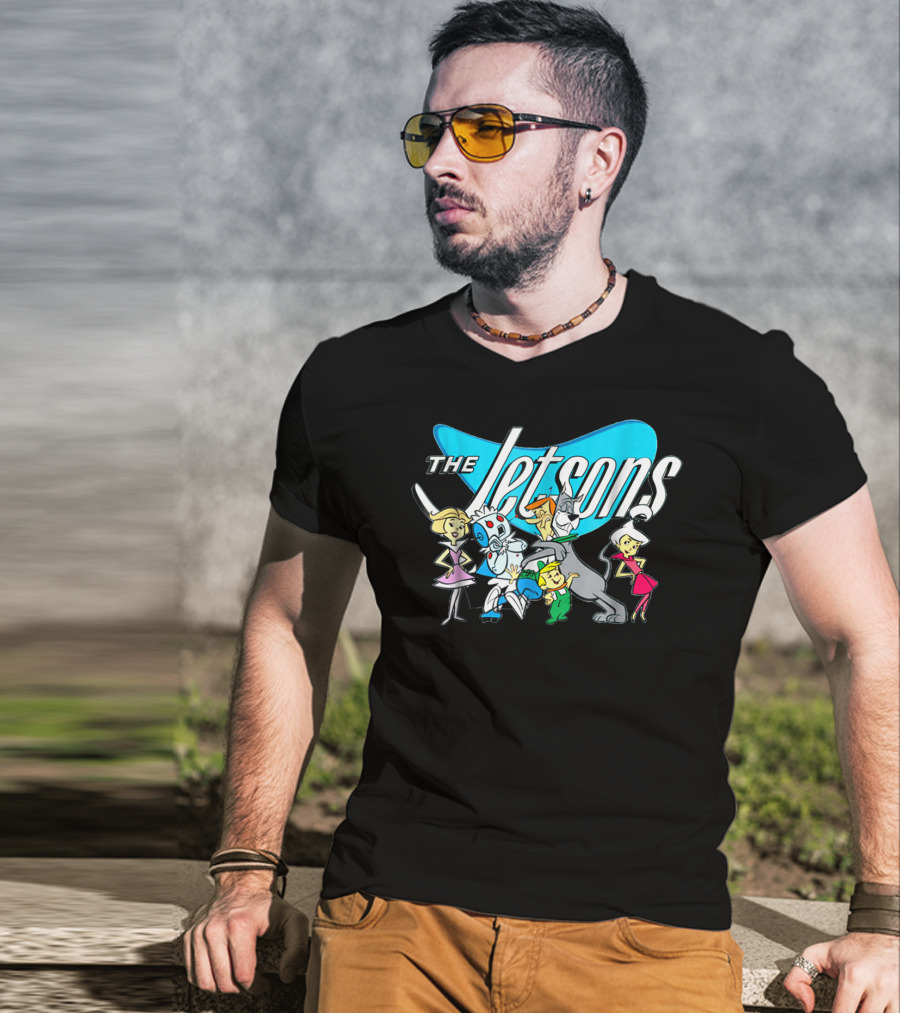 The Jetsons Family Cartoon Characters T-Shirt