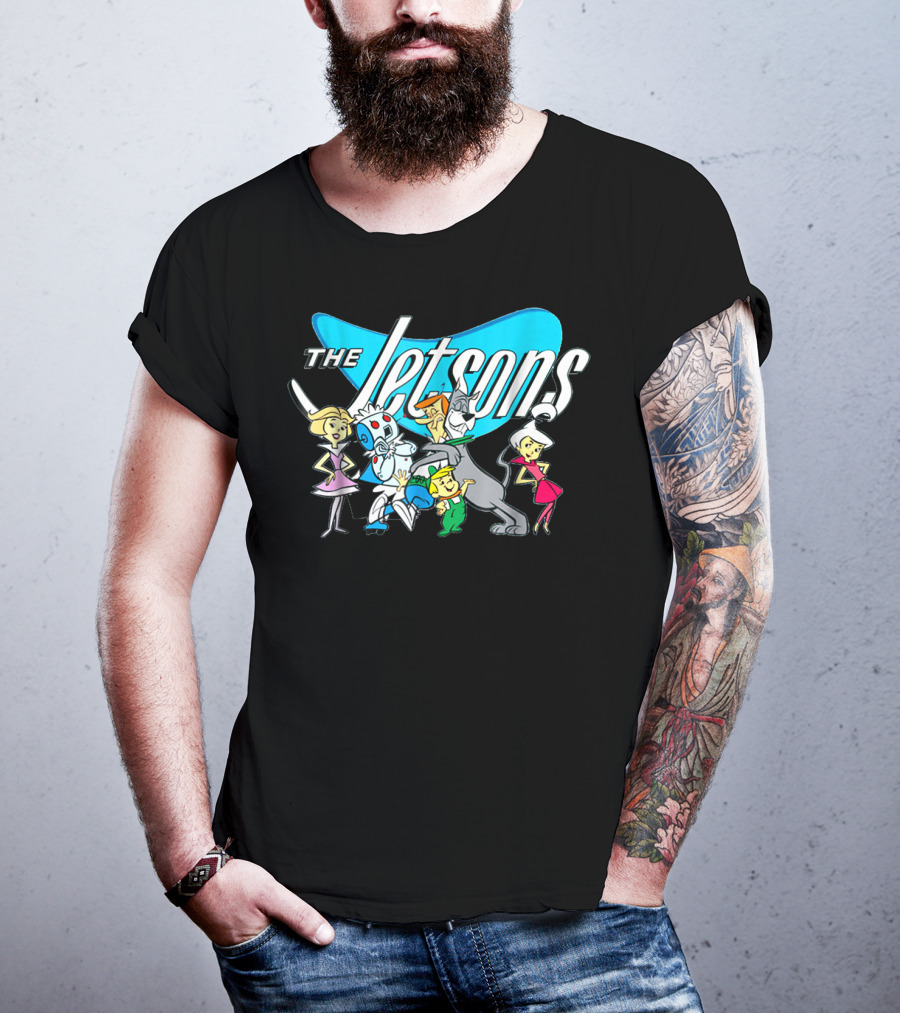 The Jetsons Family Cartoon Characters T-Shirt
