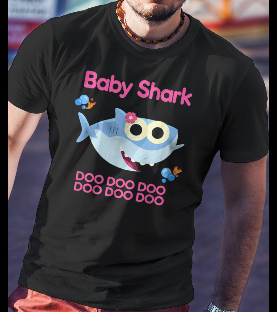 Baby Shark Doo Doo Doo Kids Funny Baby Shark Song Lyrics T-Shirt