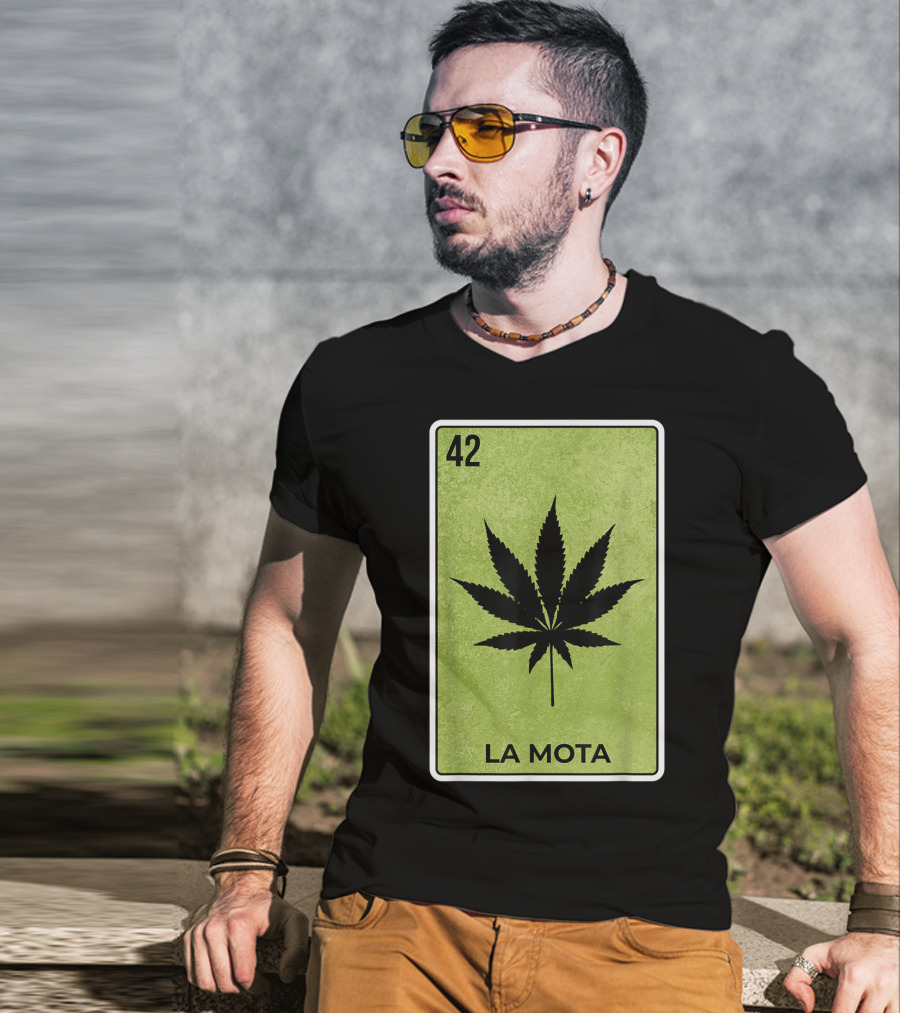 La Mota Loteria Card 42 Funny Mexico Lottery T-Shirt