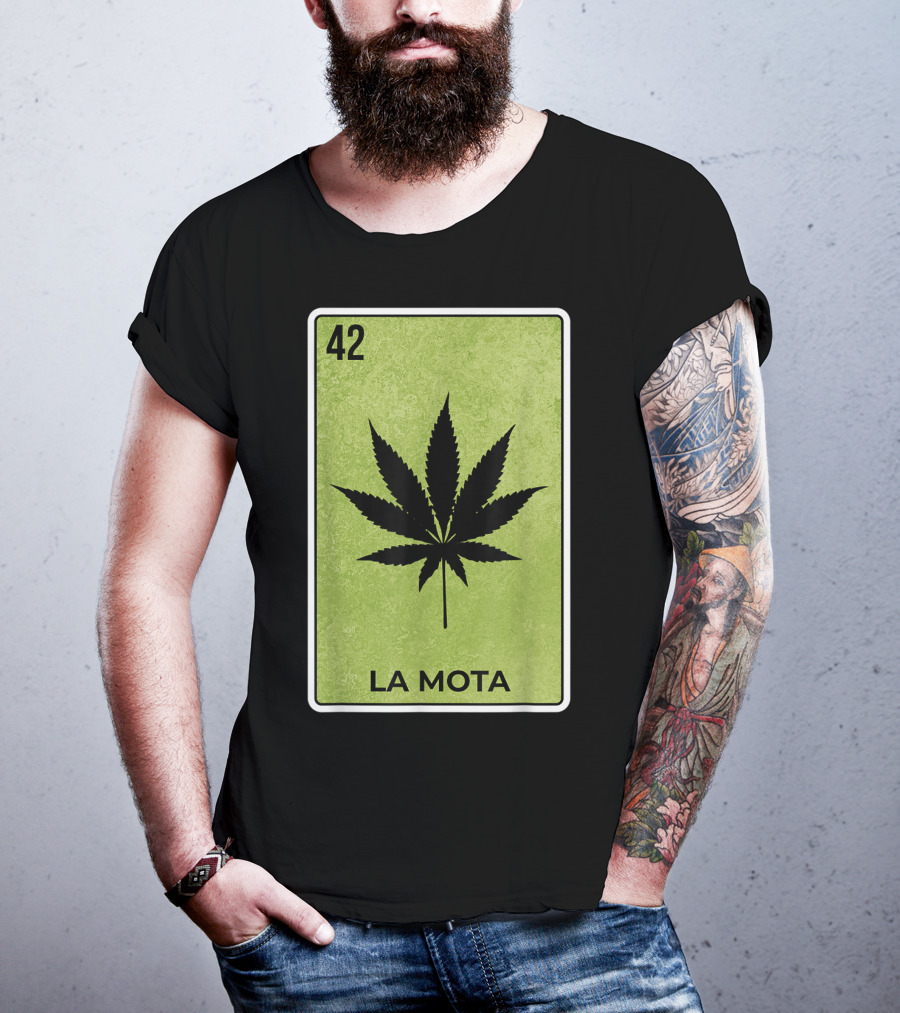 La Mota Loteria Card 42 Funny Mexico Lottery T-Shirt