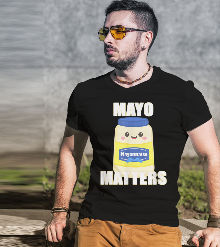 Mayo Matters Mayonnaise Cute Jar T-Shirt