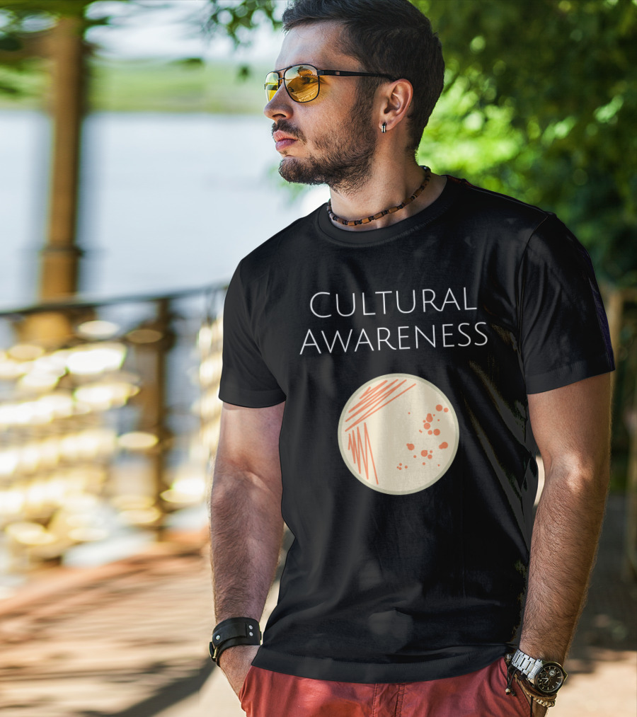 Cultural Awareness Microbiology Bacteria Lab T-Shirt