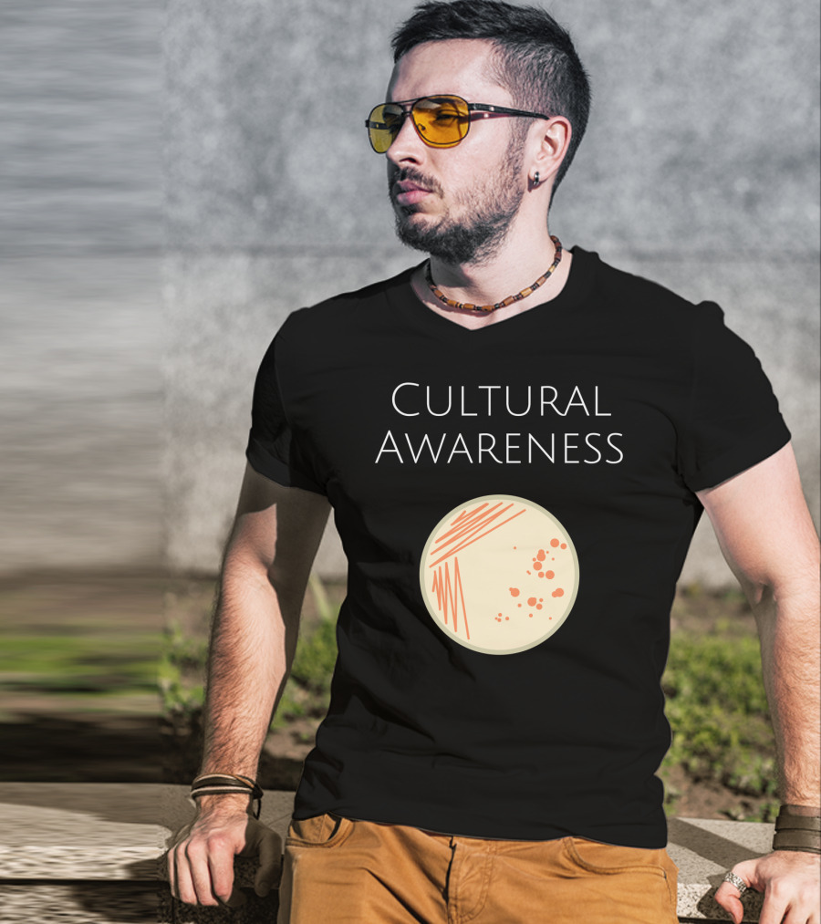 Cultural Awareness Microbiology Bacteria Lab T-Shirt
