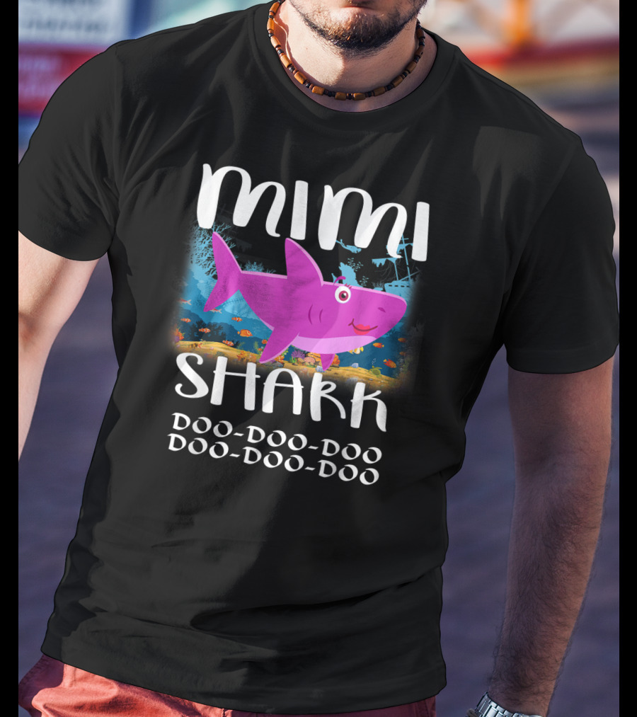 Mimi Shark Doo Doo Doo Doo Doo Doo T-Shirt