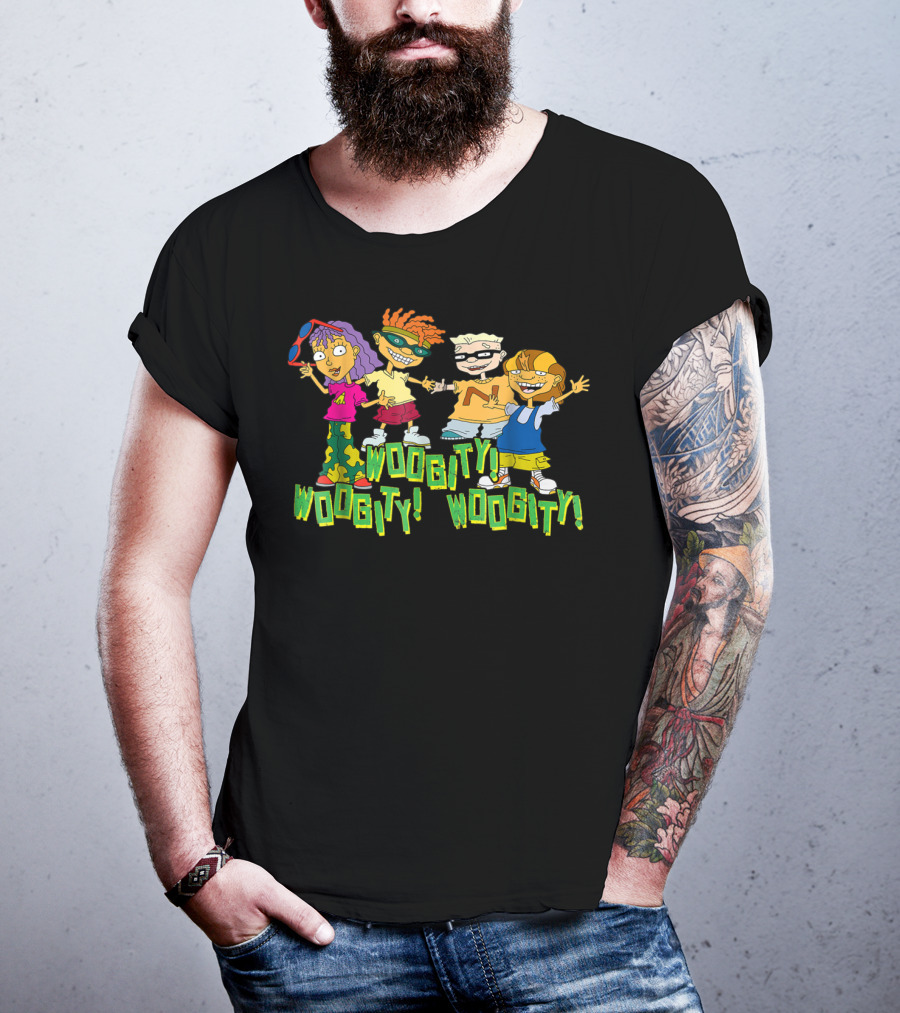 Nickelodeon Rocket Power Character Group Woogity Woogity Woogity T-Shirt