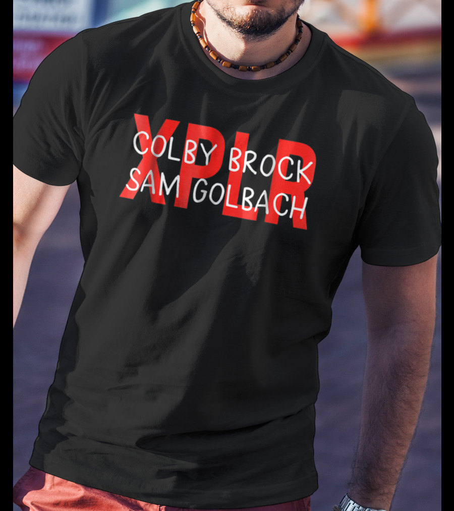 Colby Brock Sam Golbach XPLR T-Shirt