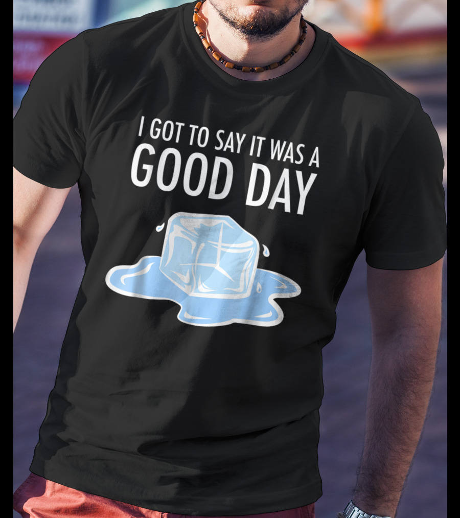 I Got To Say It Was A Good Day Ice Cube Hip Hop Rap T-Shirt