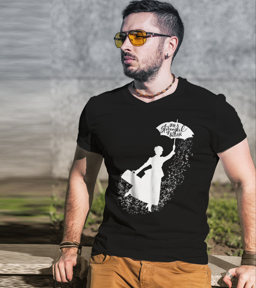 Just A Spoonful Of Sugar Magical Flying Nanny T-Shirt