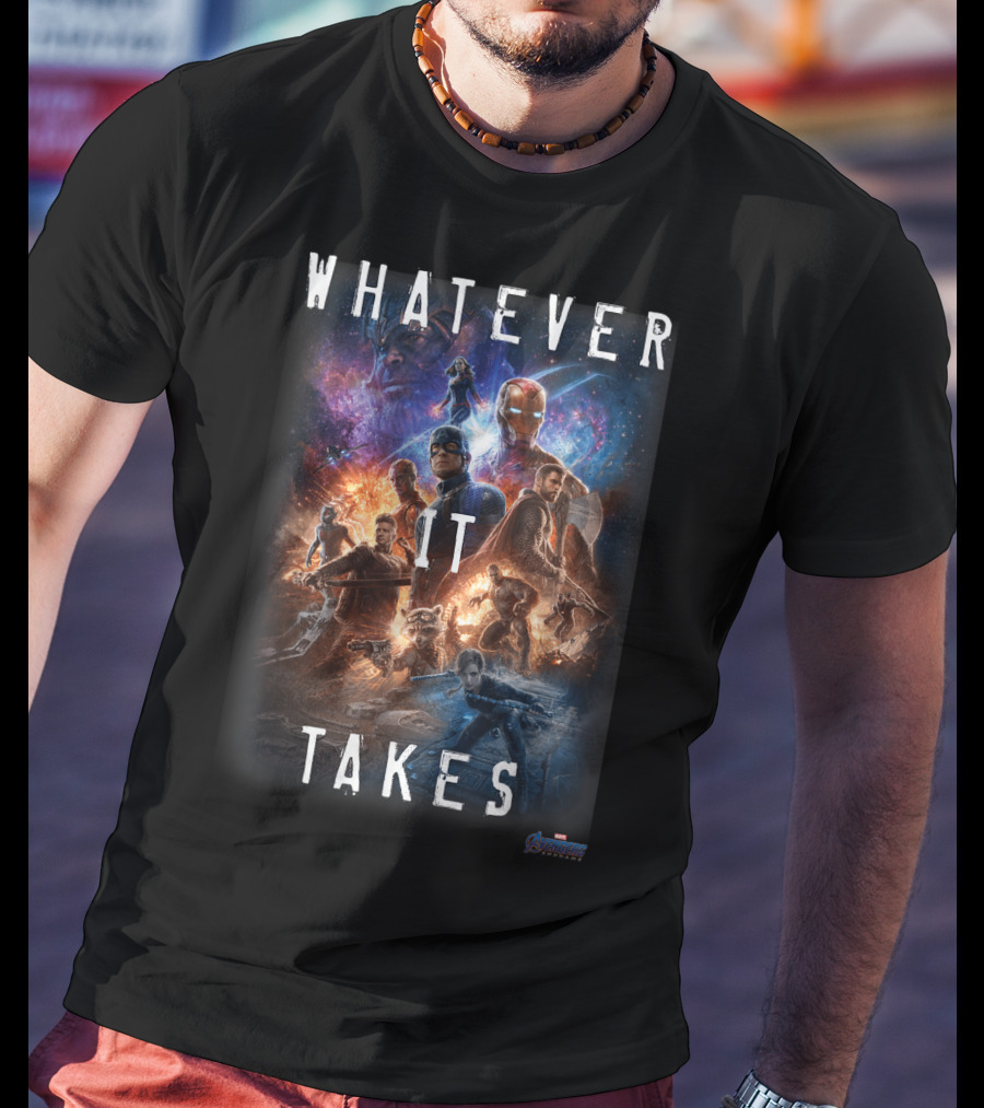 Marvel Avengers Endgame Movie Whatever It Takes T-Shirt
