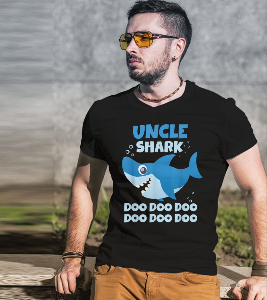 Uncle Shark Doo Doo Doo Doo Doo Doo T-Shirt